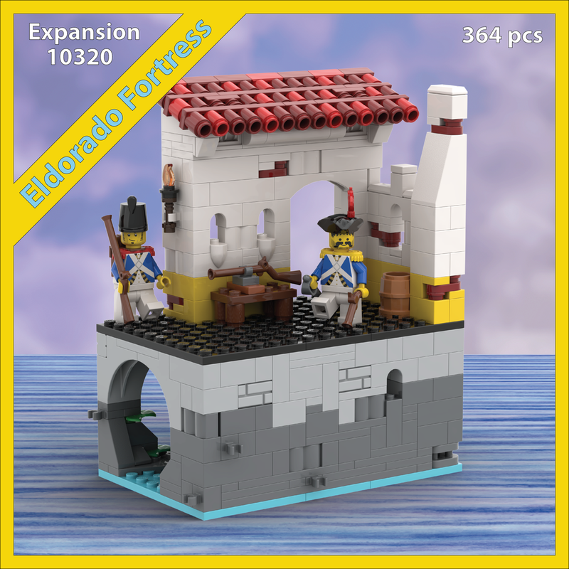 Lego Armory Facade Expansion: Eldorado Fortress (10320)