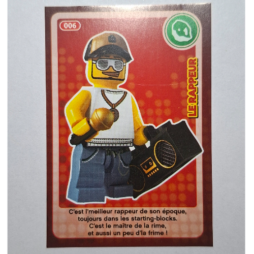 Lego Trading Card for Set TRADINGCARD-12, #006 Print