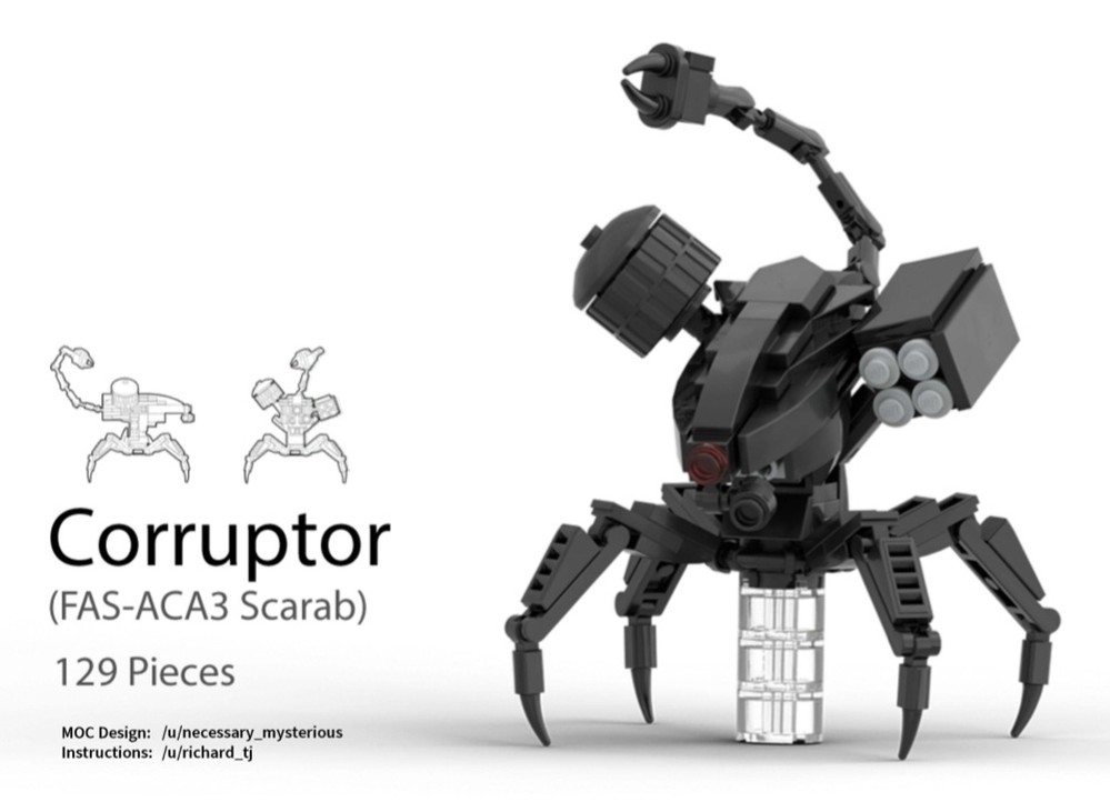 Lego Horizon zero dawn corruptor