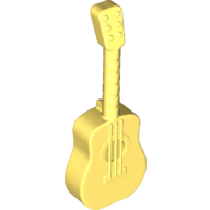 Lego Duplo Musical Instrument Guitar / Bright Light Yellow