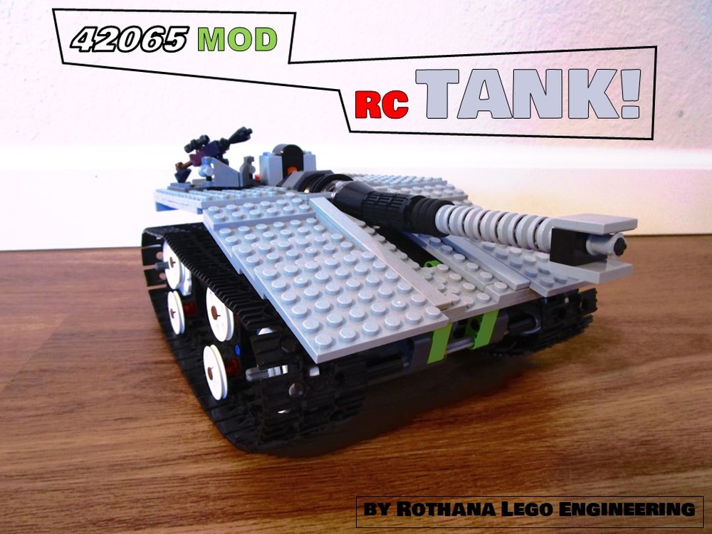 Lego 42065 MOD RC Tank