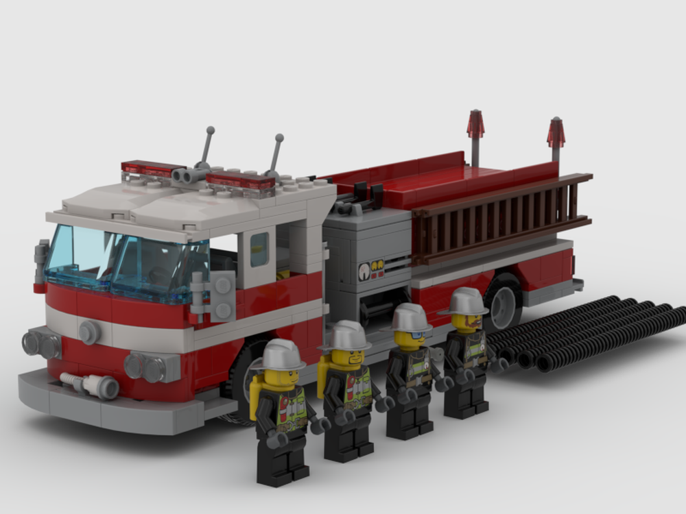 Lego American Firetruck Seagrave