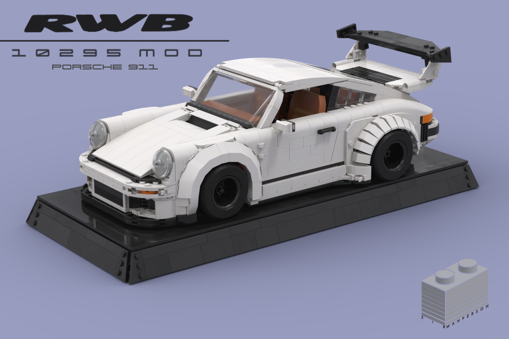 Lego Creator 10295 RWB Porsche 911 Mod