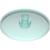 Lego Dish 4 x 4 Inverted [Radar] / Trans-Light Blue