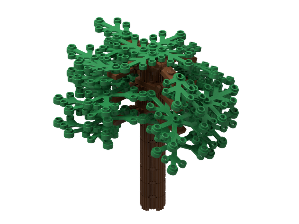 Lego Simple wide tree