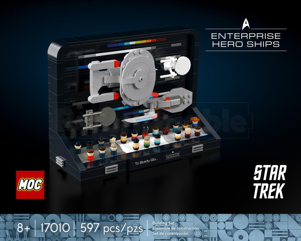 Lego Star Trek: The Enterprise Collection — Hero Ships Through The Ages