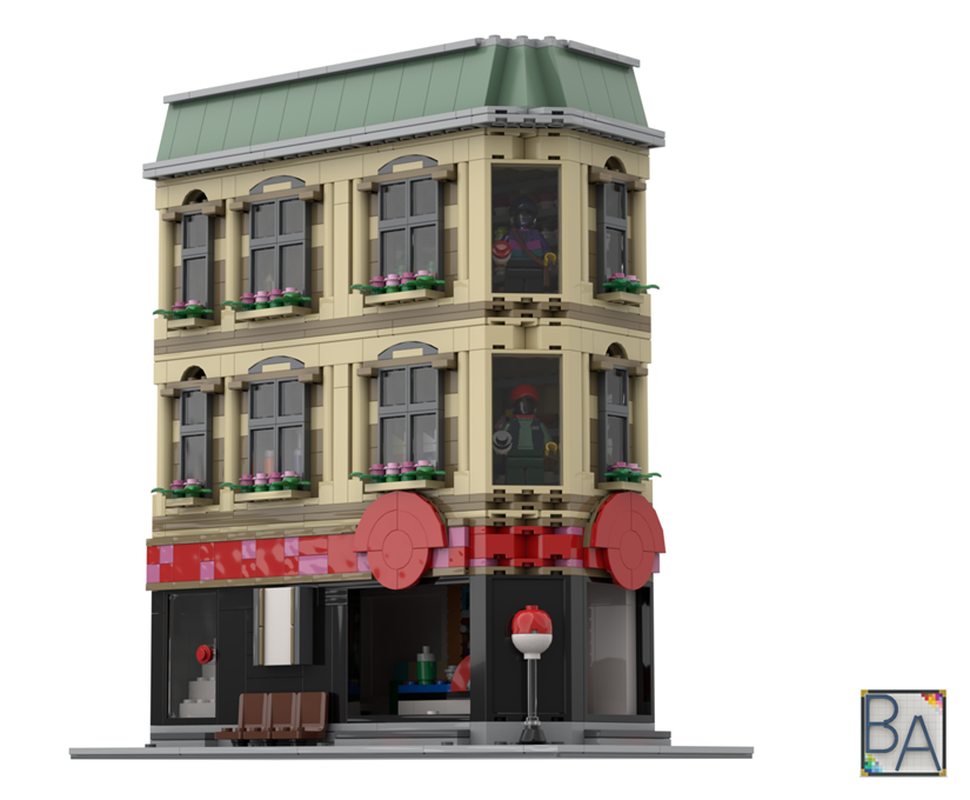 Lego Lumiose PokeCenter