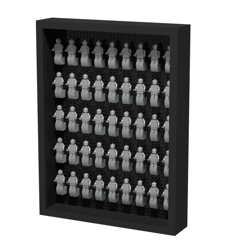 Lego Dustproof Minifigure Display Frame #2