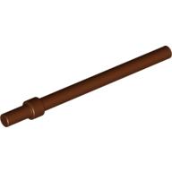 Lego Bar 6L with Stop Ring / Reddish Brown