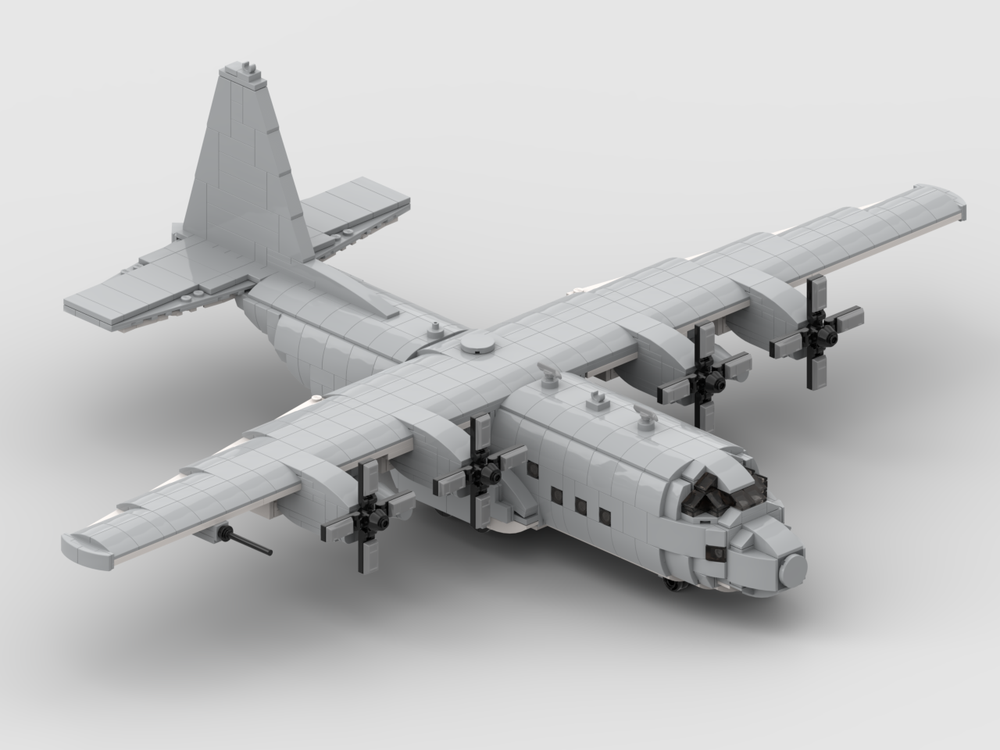 Lego AC-130 U Spooky Mini-Scale