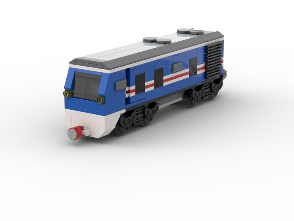 Lego Blue train