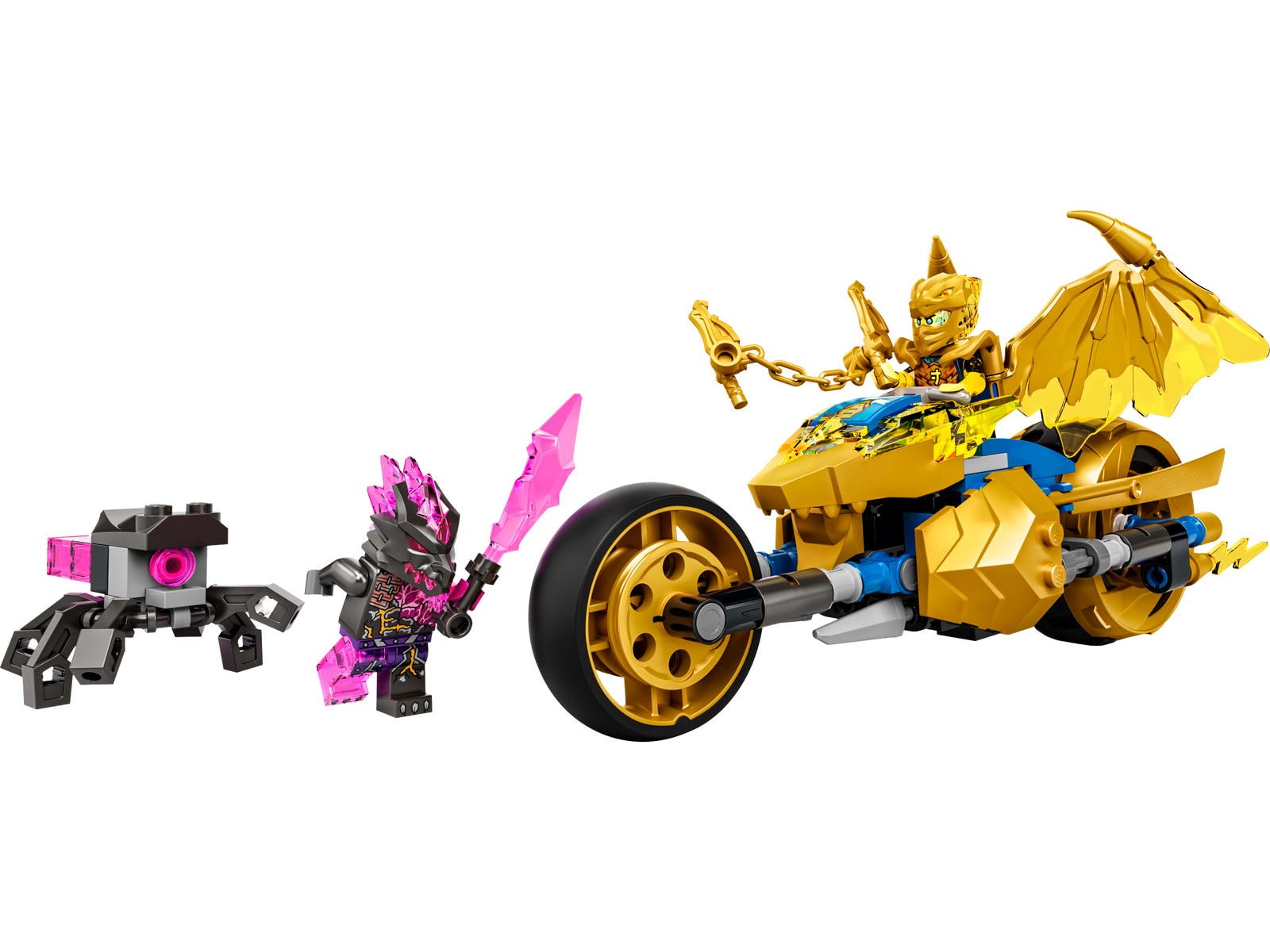 Lego Jay's Golden Dragon Motorbike