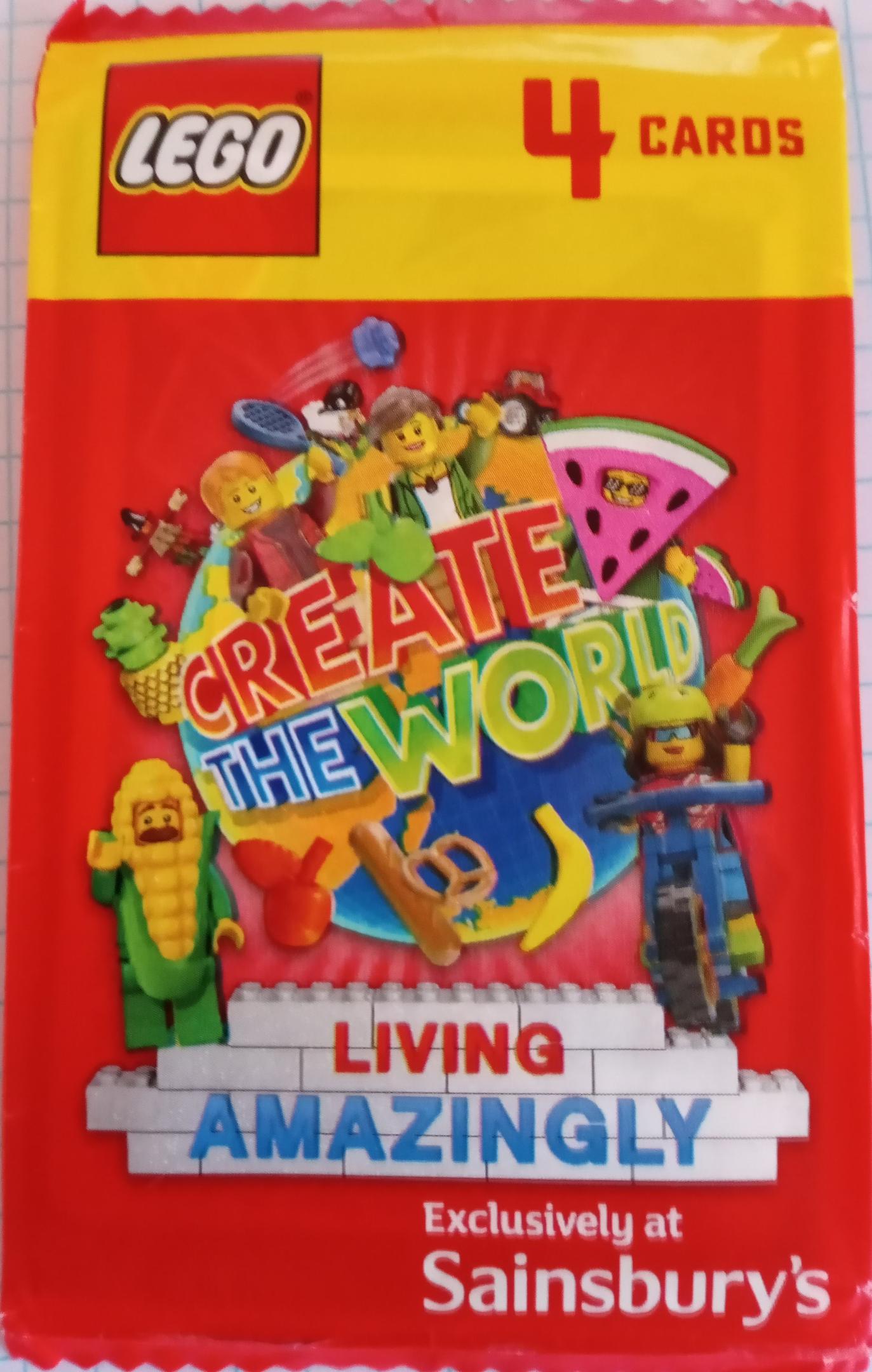 Lego Create the World Trading Cards: Living Amazingly