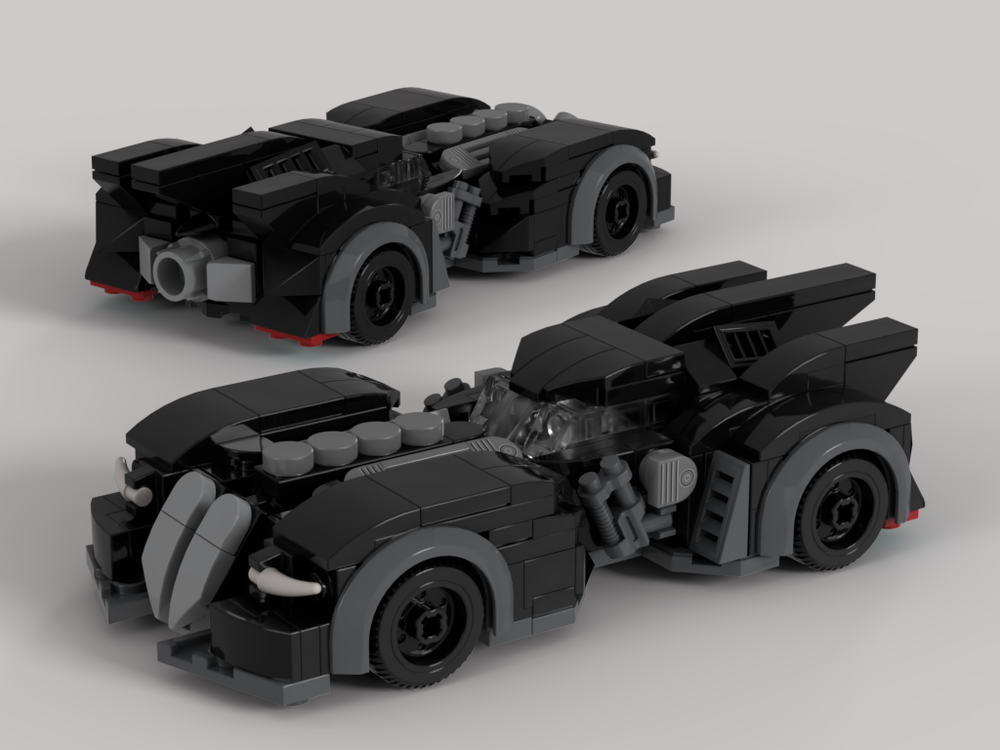 Lego Arkham Asylum batmobile