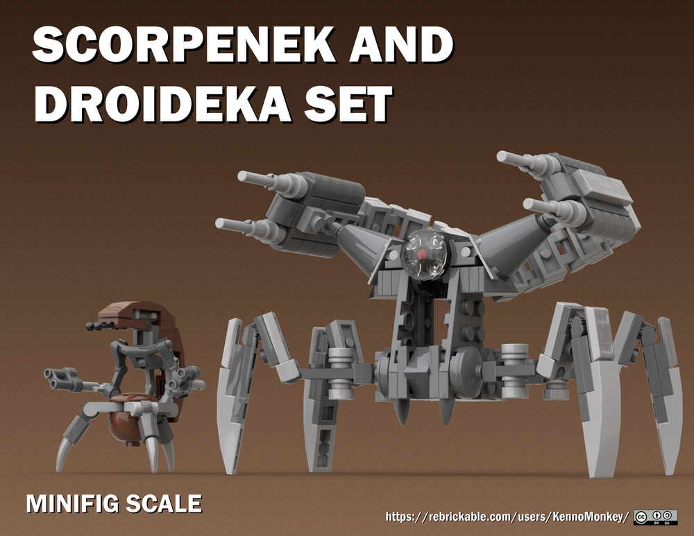 Lego Scorpenek and Droideka Set