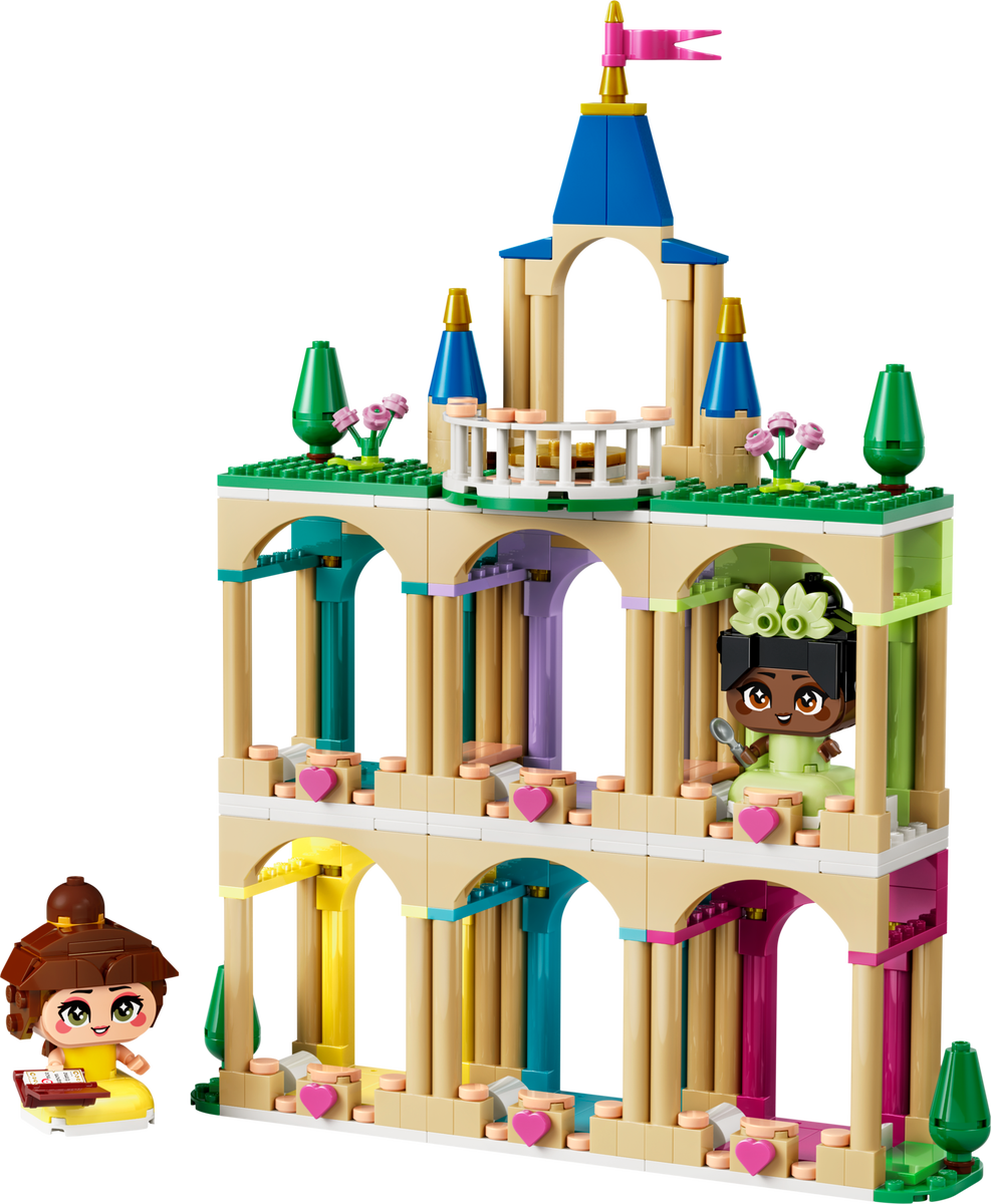 Lego Mini Belle & Tiana with Castle