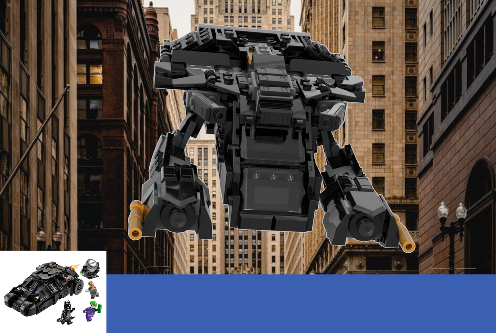 Lego 76303 The Bat (TDKR) Alternate Build