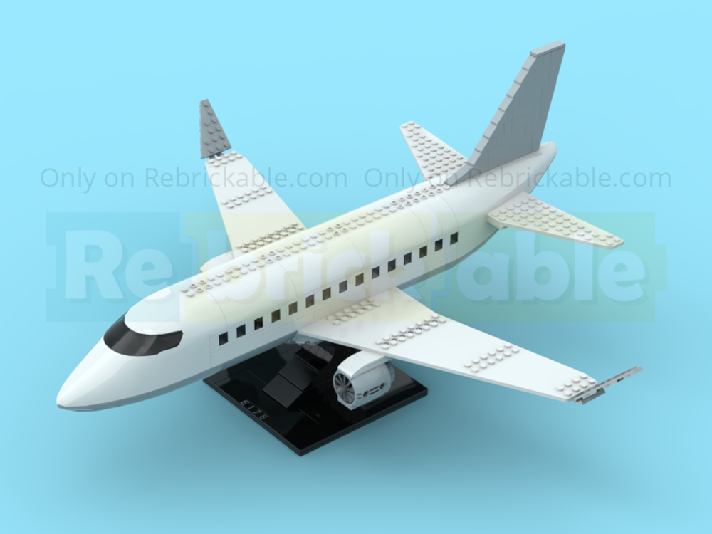 Lego Embraer E175 (Large Display Model)
