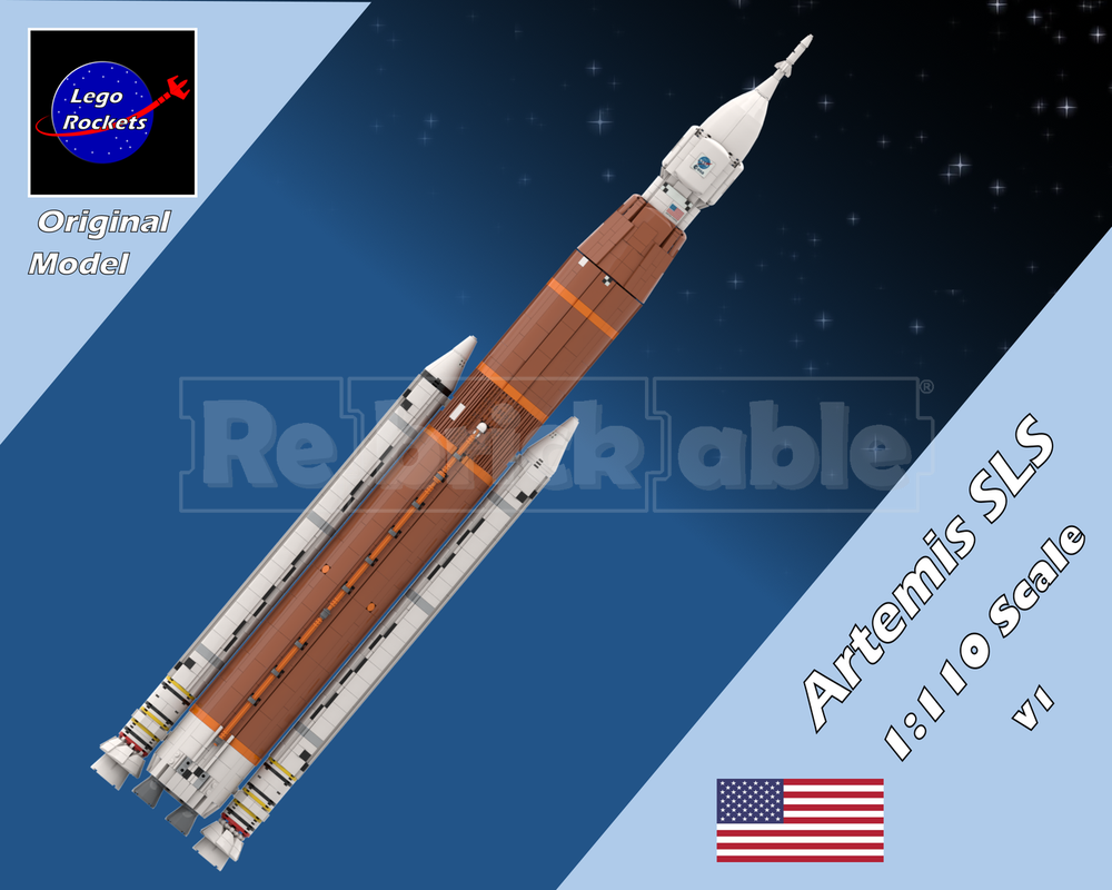 Lego 1:110 Artemis SLS