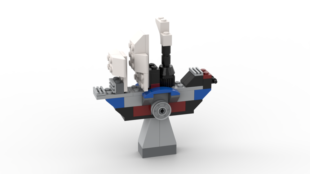 Lego 10696 Paddle steamer on stand