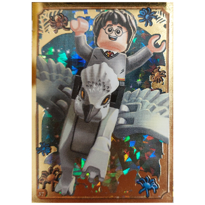 Lego Trading Card, Harry Potter, Gold Card - Harry Potter and Buckbeak / [No Color/Any Color]