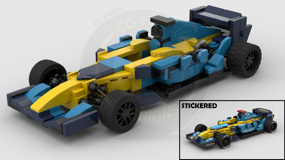 Lego F1 Renault R25