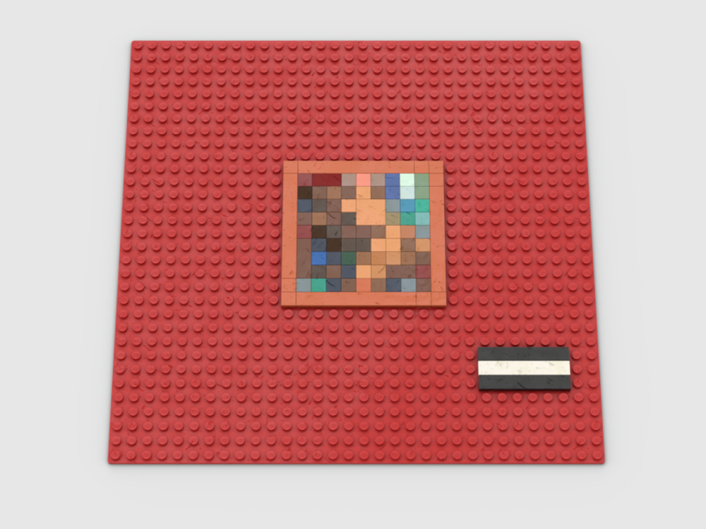 Lego MBDTF ALBUM COVER