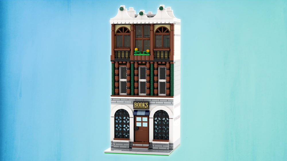 Lego Bookshop 16x16