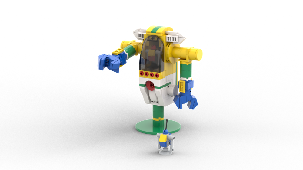 Lego jeeg robot franco version deformed