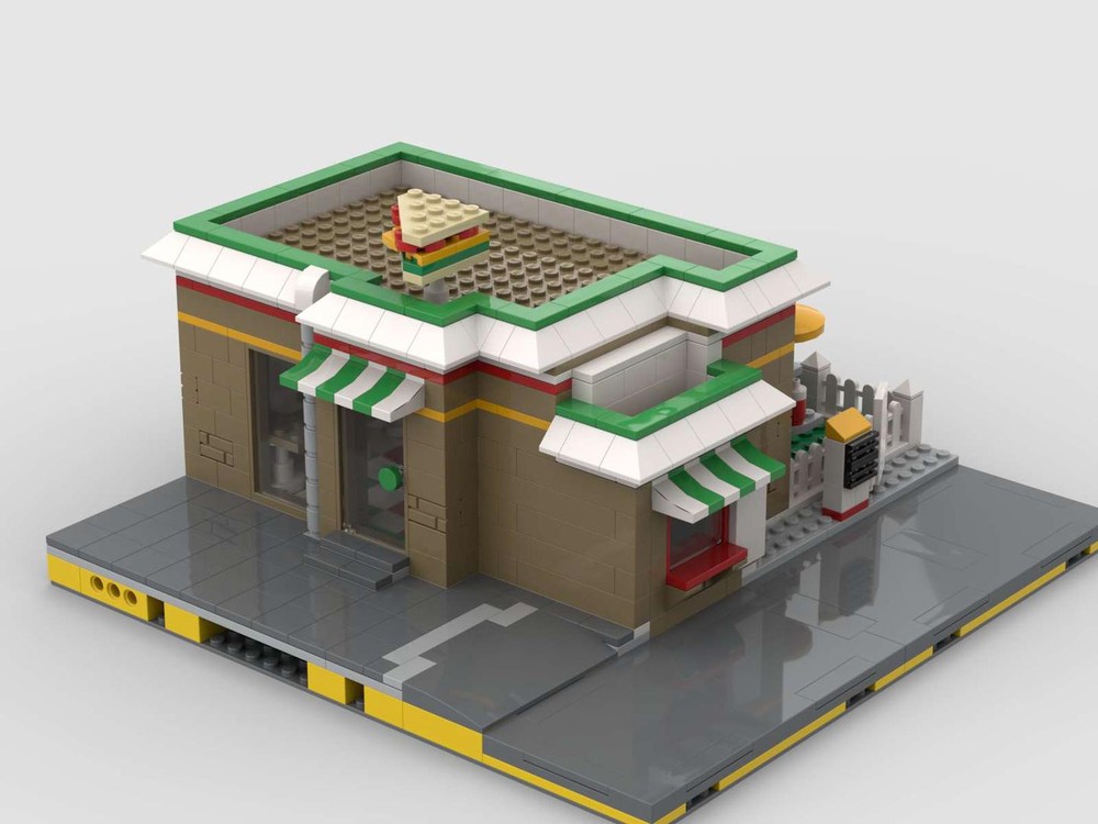 Lego Sandwich Shop