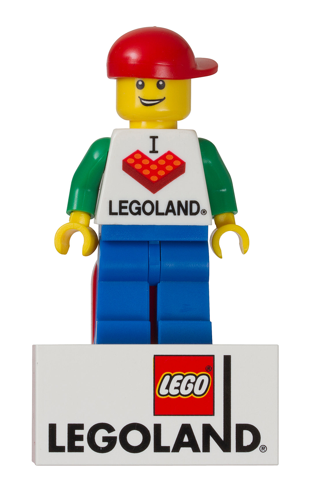 Lego I [Heart] LEGOLAND Minifigure Magnet (Male)