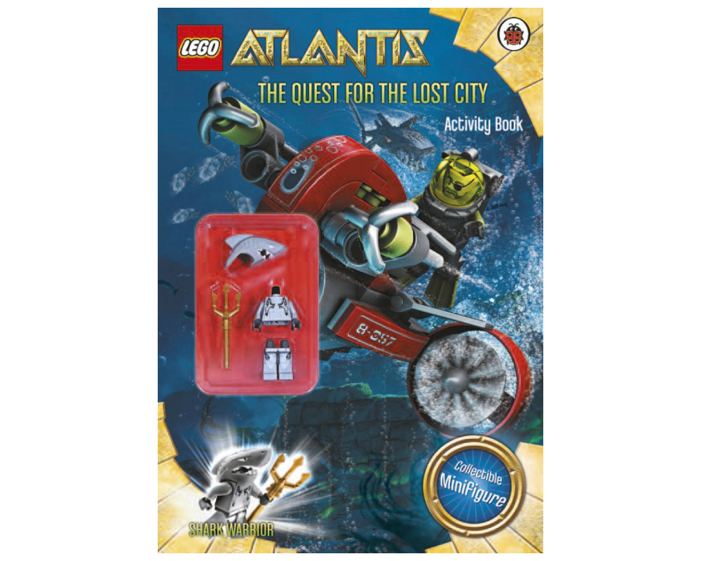 Lego Atlantis: The Quest For The Lost City - Activity Book