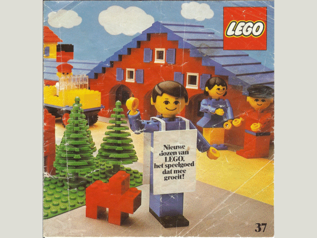 Lego 1977 Large Dutch 37 (98760-NL)