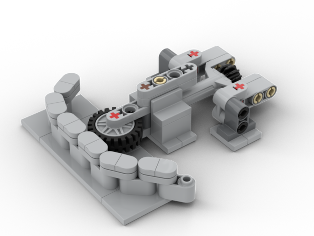 Lego Minifig Mover - Chain Tensioner, Single Wheel