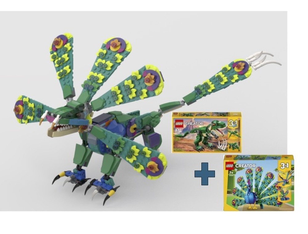 Lego Jungle Chimera