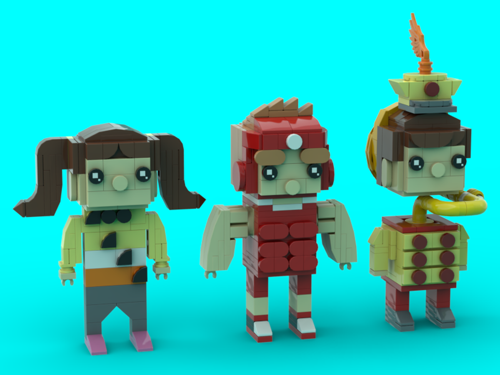Lego Disrespectoids Brickheadz Set 4