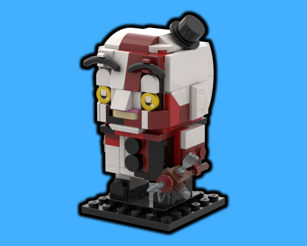 Lego Artsy Clown (Strawberry Jam Edition) Brickheadz