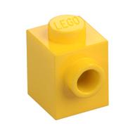 Lego Brick Special 1 x 1 with Stud on 1 Side / Yellow