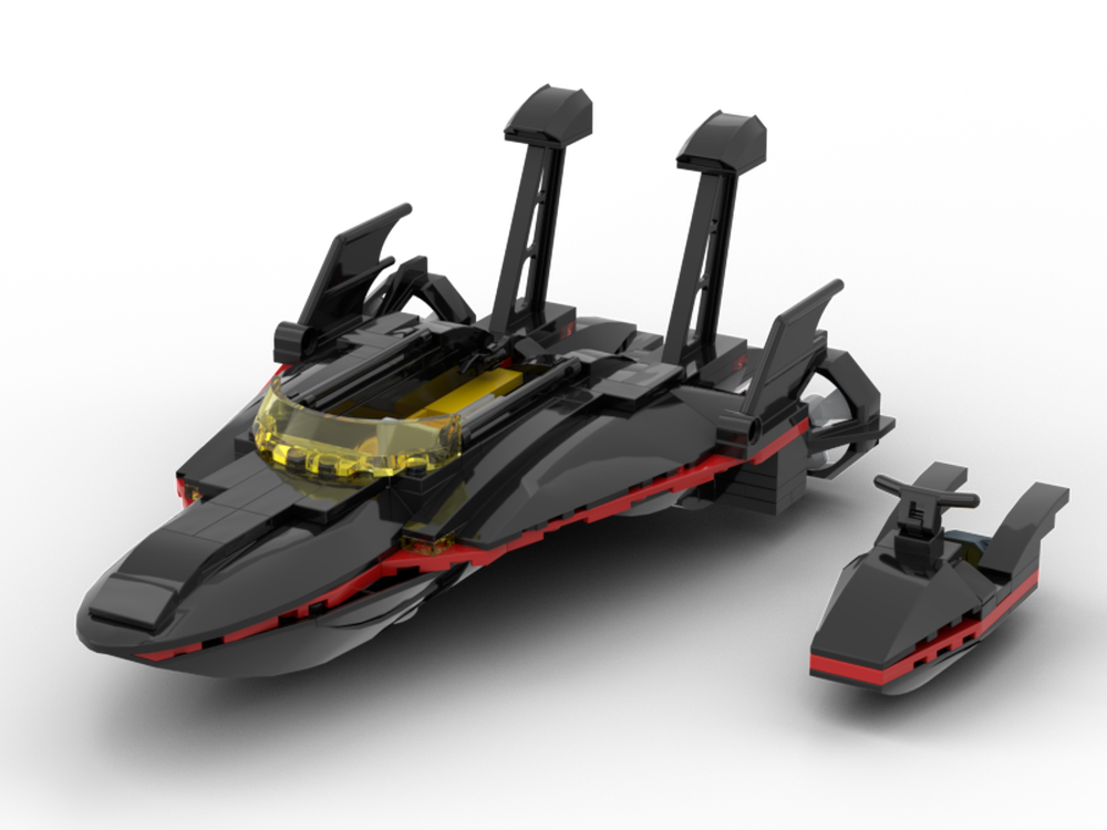 Lego Batboat 1