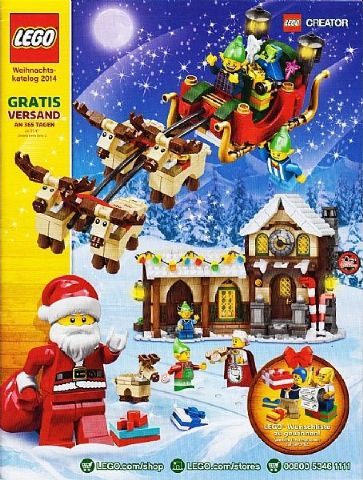 Lego 2014 Shop at Home - Holiday German (WO 3755)