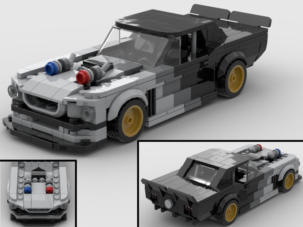 Lego Ford Mustang Hoonicorn V2