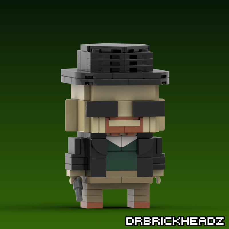 Lego Heisenberg (Breaking Bad) Custom Brickheadz