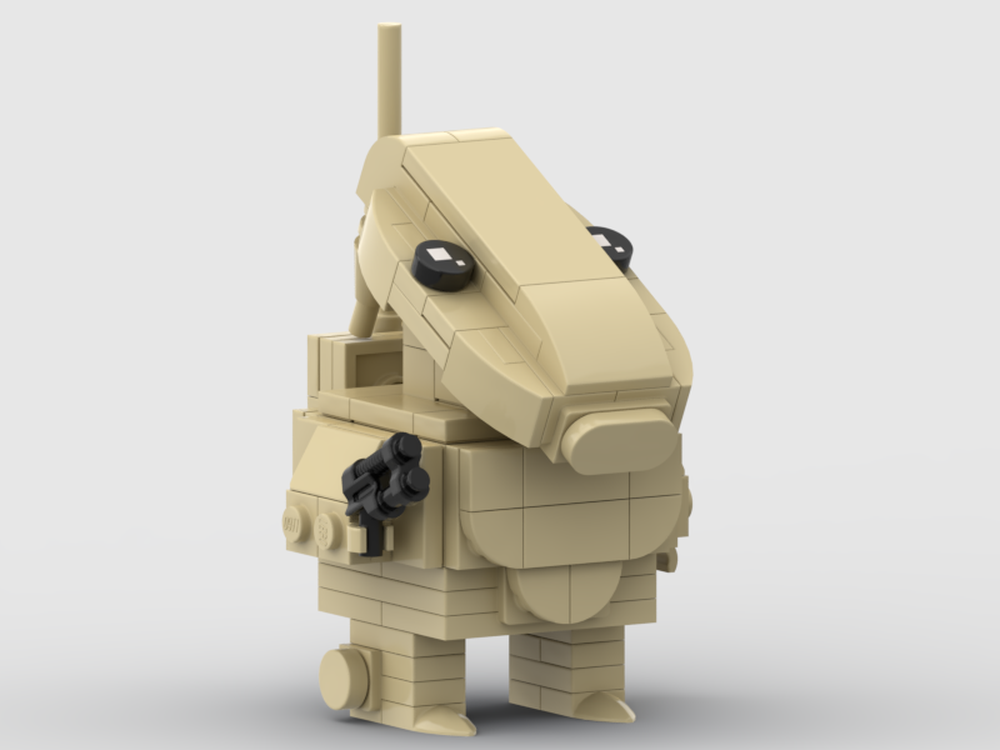 Lego Battle droid BrickHead
