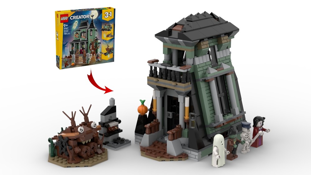 Lego 31167 Haunted A-Frame House
