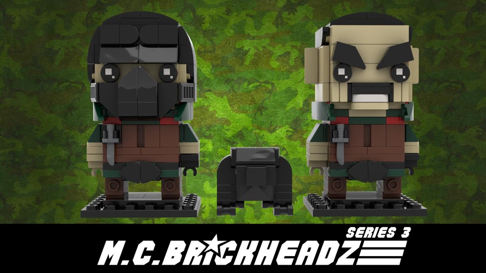 Lego Mutt & Junkyard (1984) - M.C.Brickheadz series 3