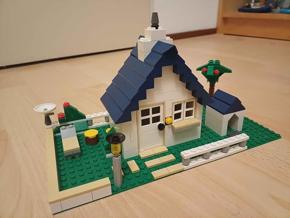 Lego House With Yard