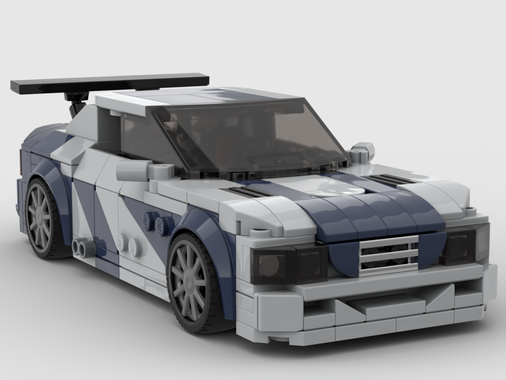 Lego BMW M3 GTR NFS Most Wanted Speed Champions