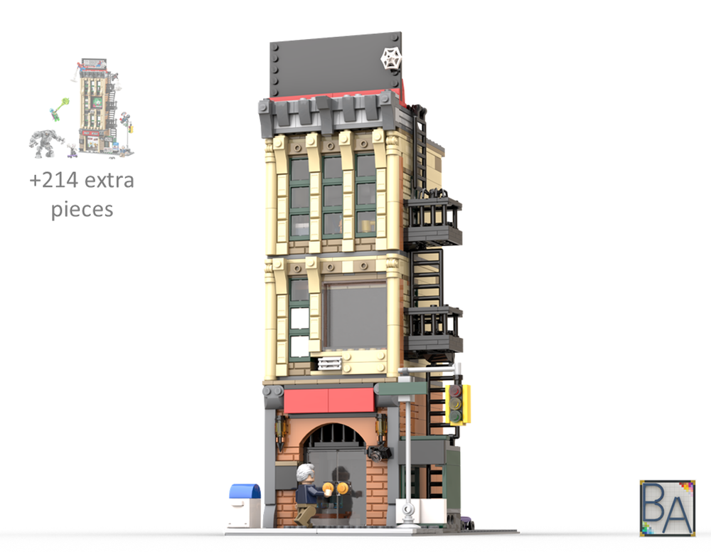Lego Modular Daily Bugle
