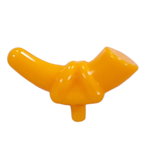 Lego Accessories, Kakamora, Horn / Bright Light Orange