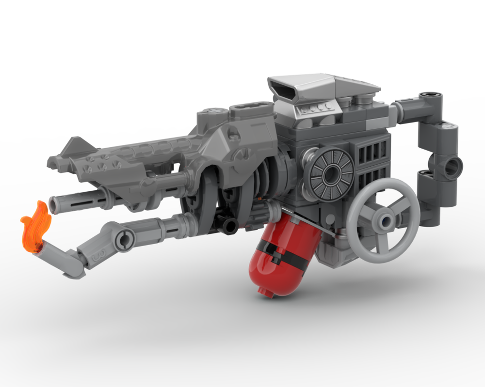 Lego "Sizzly Gitzgrilla" - Heavy Flamer